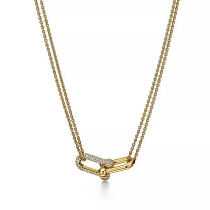 T HardWear Double Link Necklace
