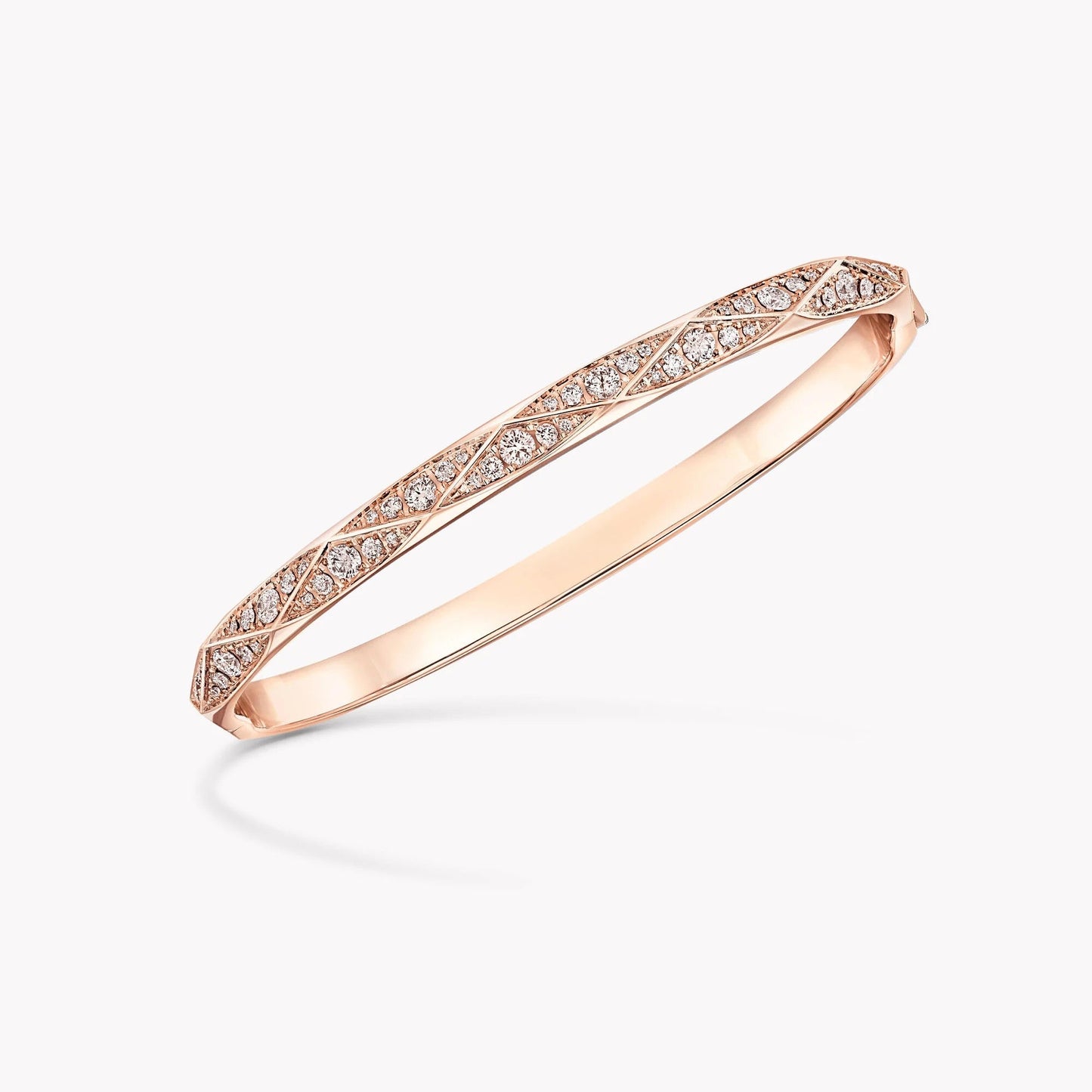 Laurence  Signature Pavé Diamond Bangle