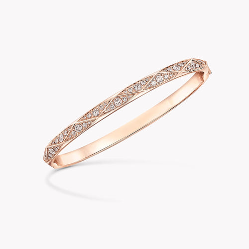Laurence  Signature Pavé Diamond Bangle