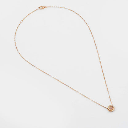Trinity Pink Sapphire Necklace