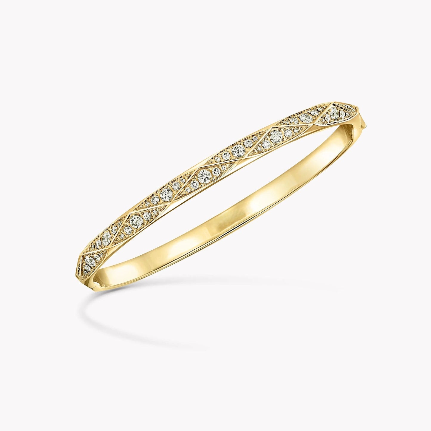 Laurence  Signature Pavé Diamond Bangle