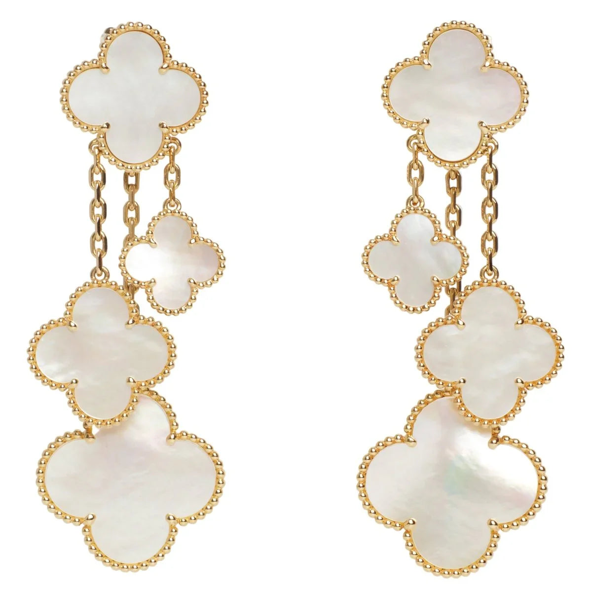 Magic Alhambra Four Motifs Earrings