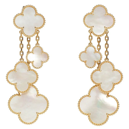 Magic Alhambra Four Motifs Earrings