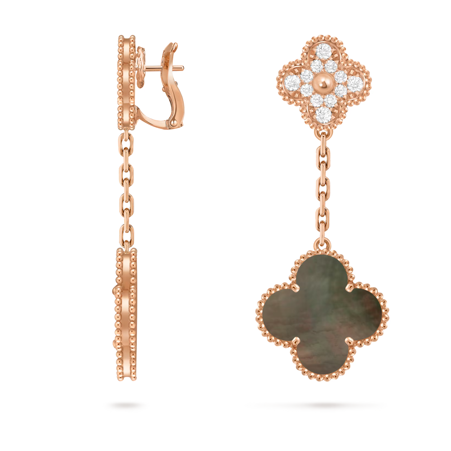 Vintage Alhambra 2 Motifs Earrings