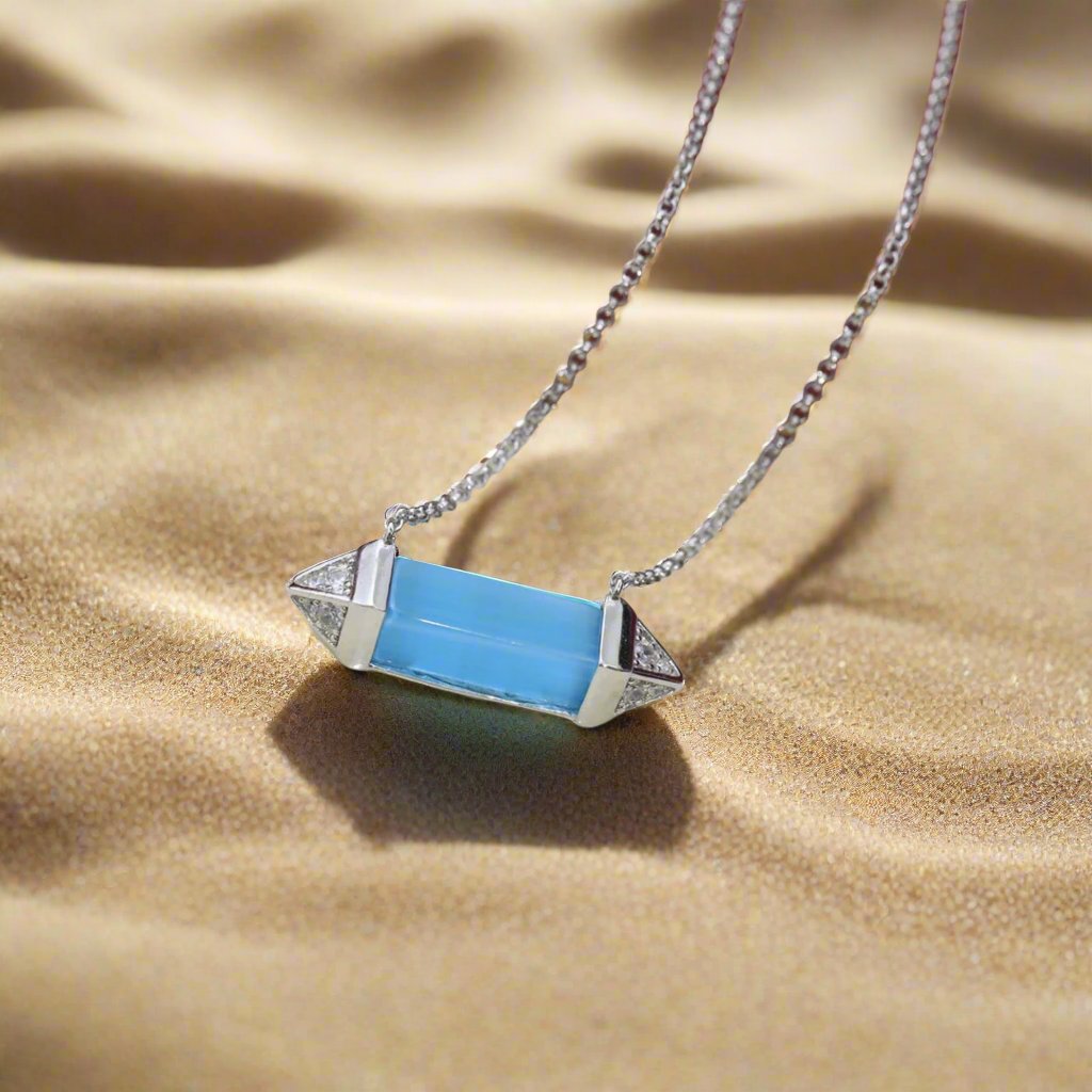 Les Berlingots De Blue Necklace