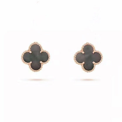 Vintage Alhambra Grey Earrings