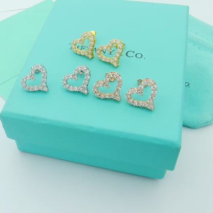 T Heart Diamonds Earrings