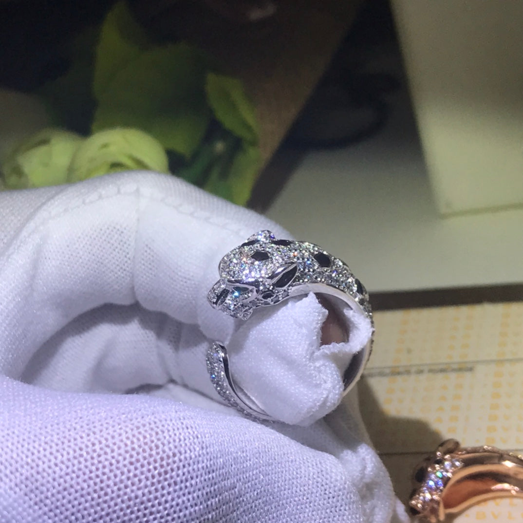 Panthère De Diamond Ring