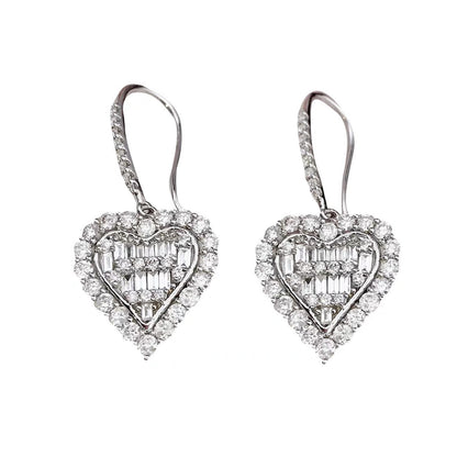 T Heart Diamonds Earrings