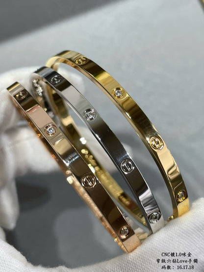 Love Ten Diamonds Small Bracelet
