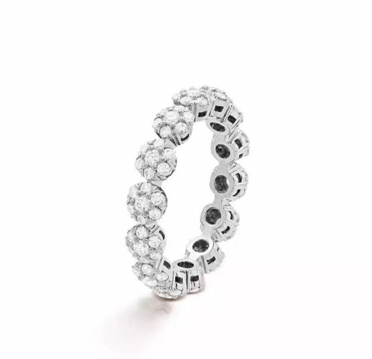 Fleurette Wedding Diamond Ring