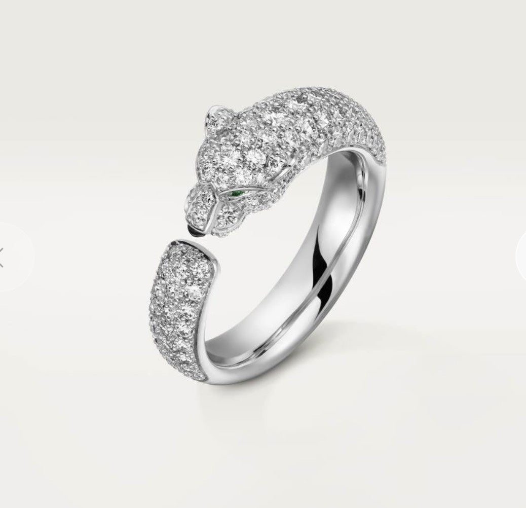 Panthère De Diamond Ring