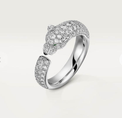 Panthère De Diamond Ring