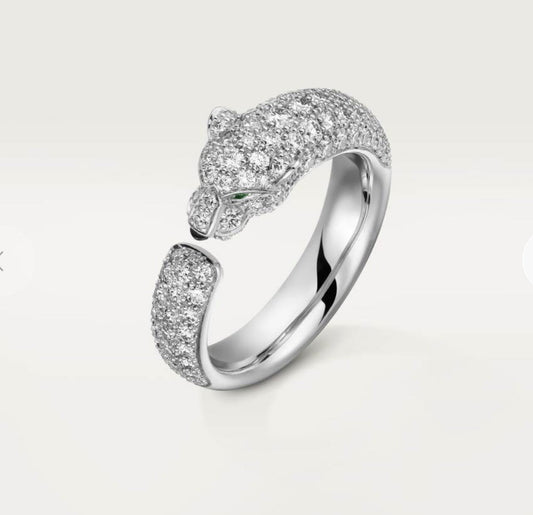 Panthère De Diamond Ring