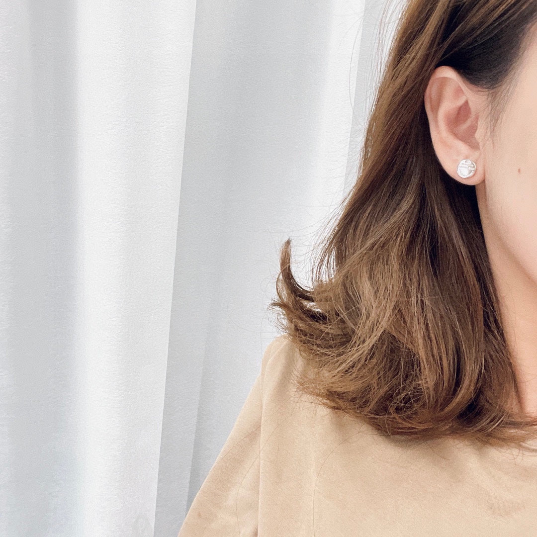 Return to Circle Stud Earrings