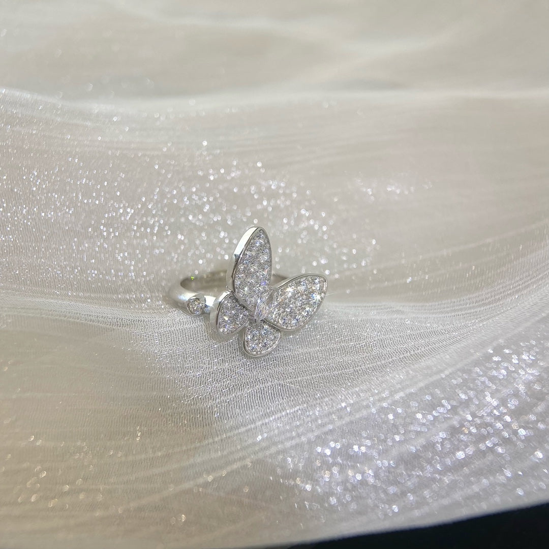 Two Butterfly Ring