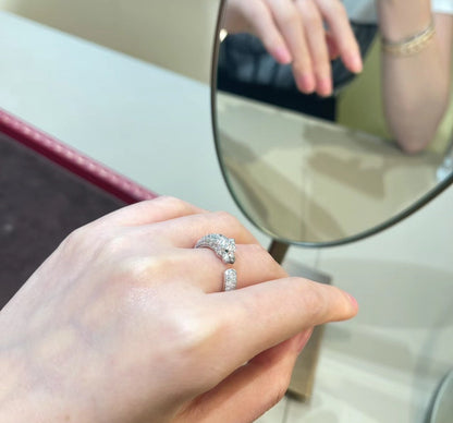 Panthère De Diamond Ring