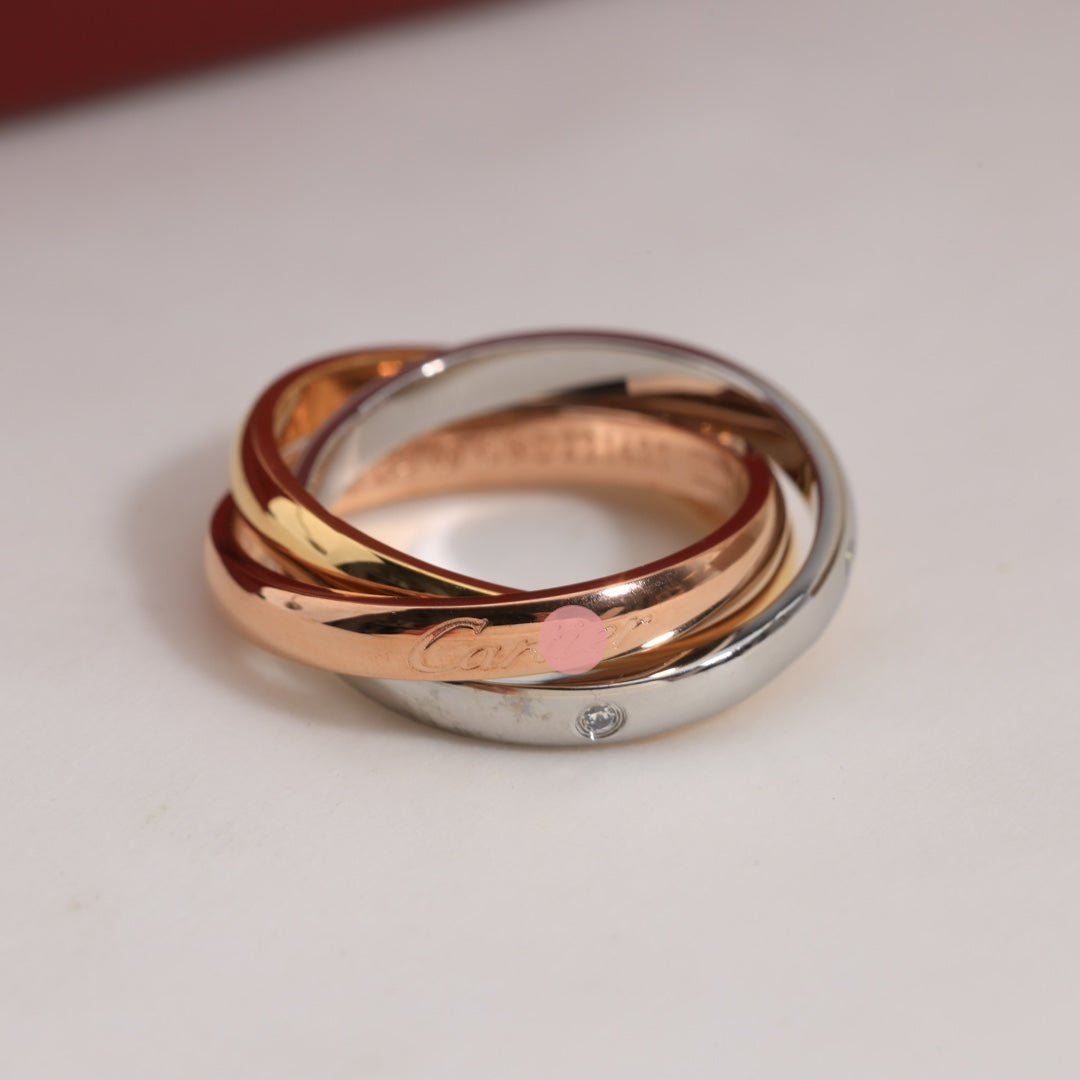 Trinity Five Diamonds Ring