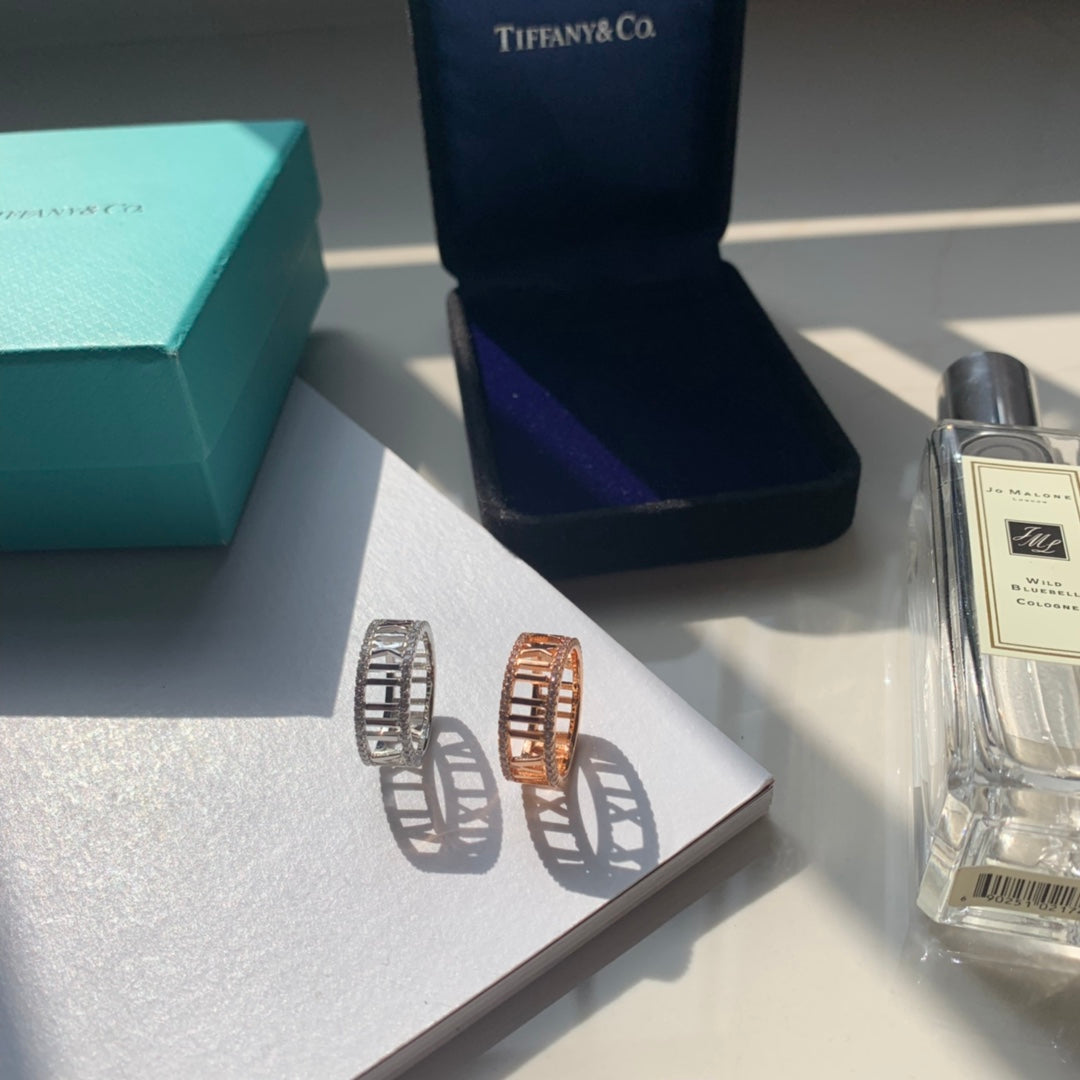 T Atlas Open Diamond Ring