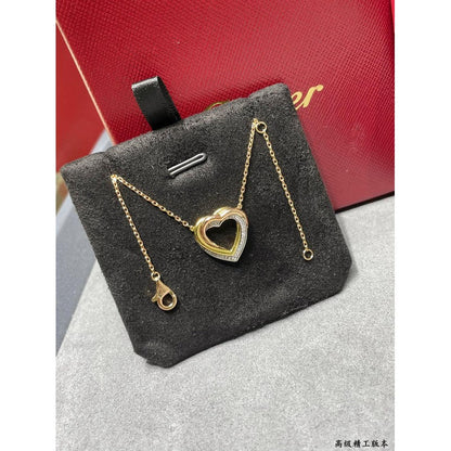 Trinity Heart Diamond Necklace