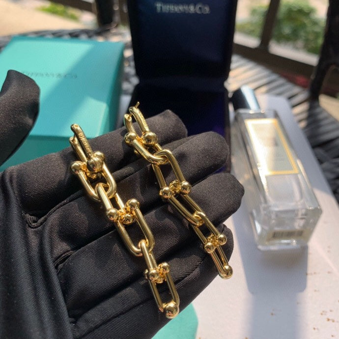 T HardWear Graduated Link Earrings