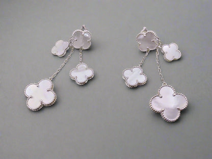 Magic Alhambra Four Motifs Earrings