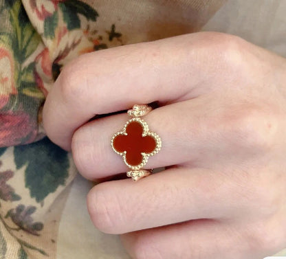 Vintage Alhambra Reversible Ring