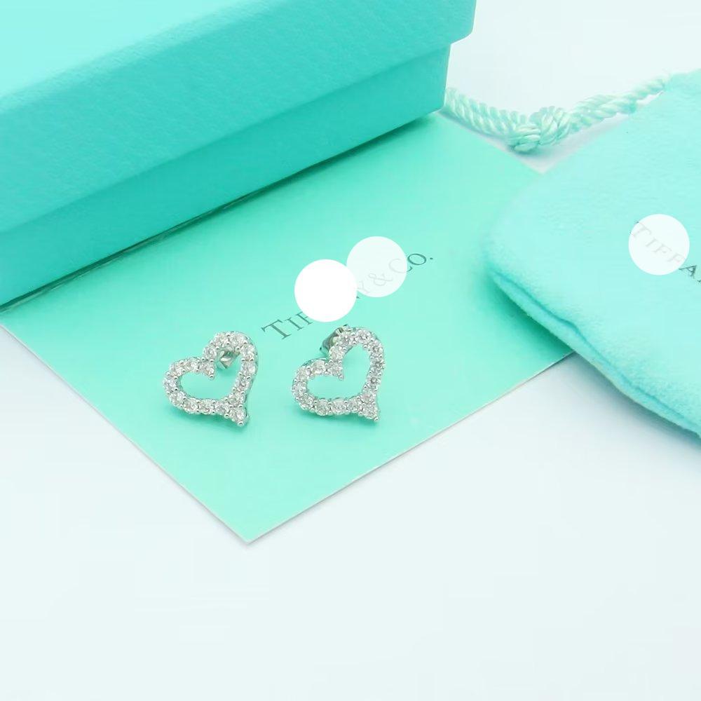 T Heart Diamonds Earrings