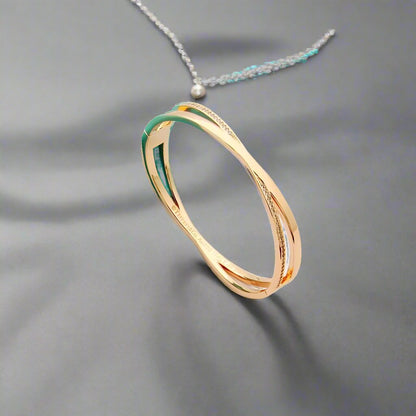 T Atlas x Narrow Hinged Bangle Bracelet