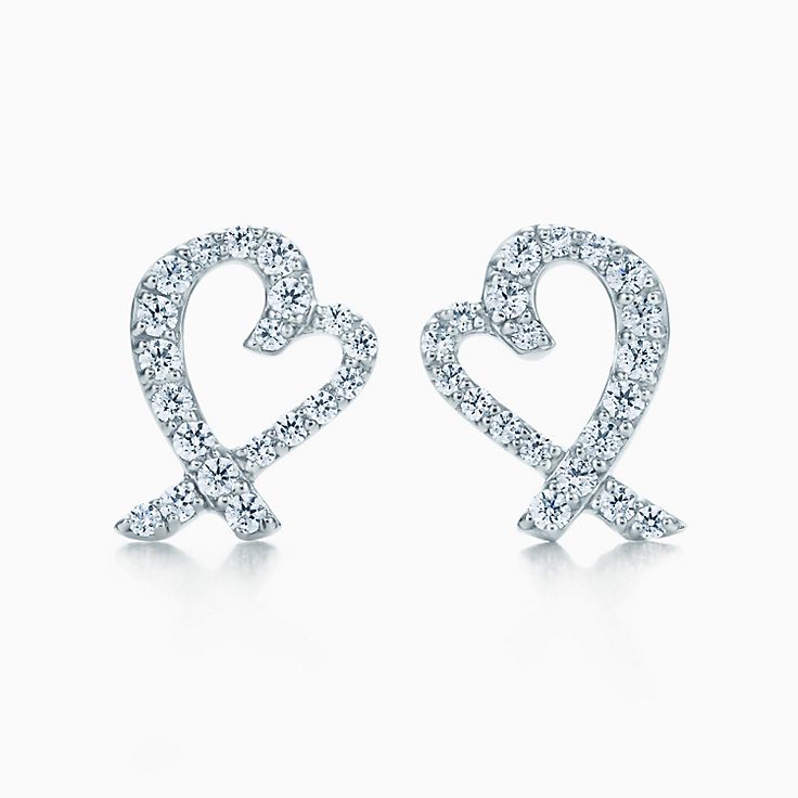 T Diamond Earrings