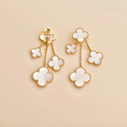 Magic Alhambra Four Motifs Earrings