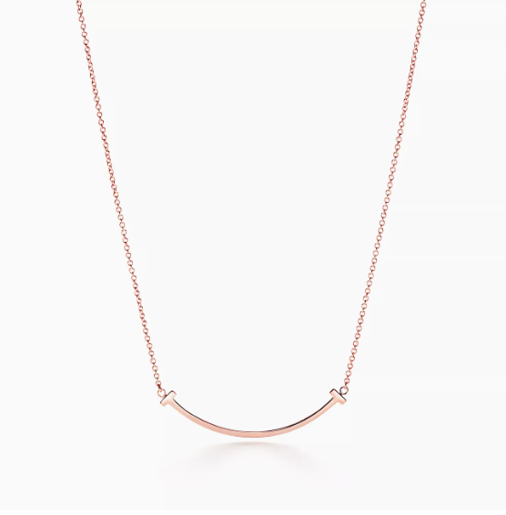 T Smile Pendant Necklace