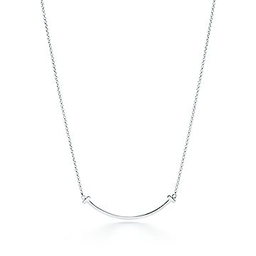 T Smile Pendant Necklace
