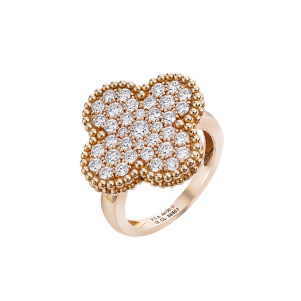Magic Alhambra Diamond Ring